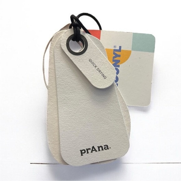 🌻NEW w/tags Prana Small Willow Falls Reversible Swim Top in Mirage Pattern (2) - Picture 11 of 12